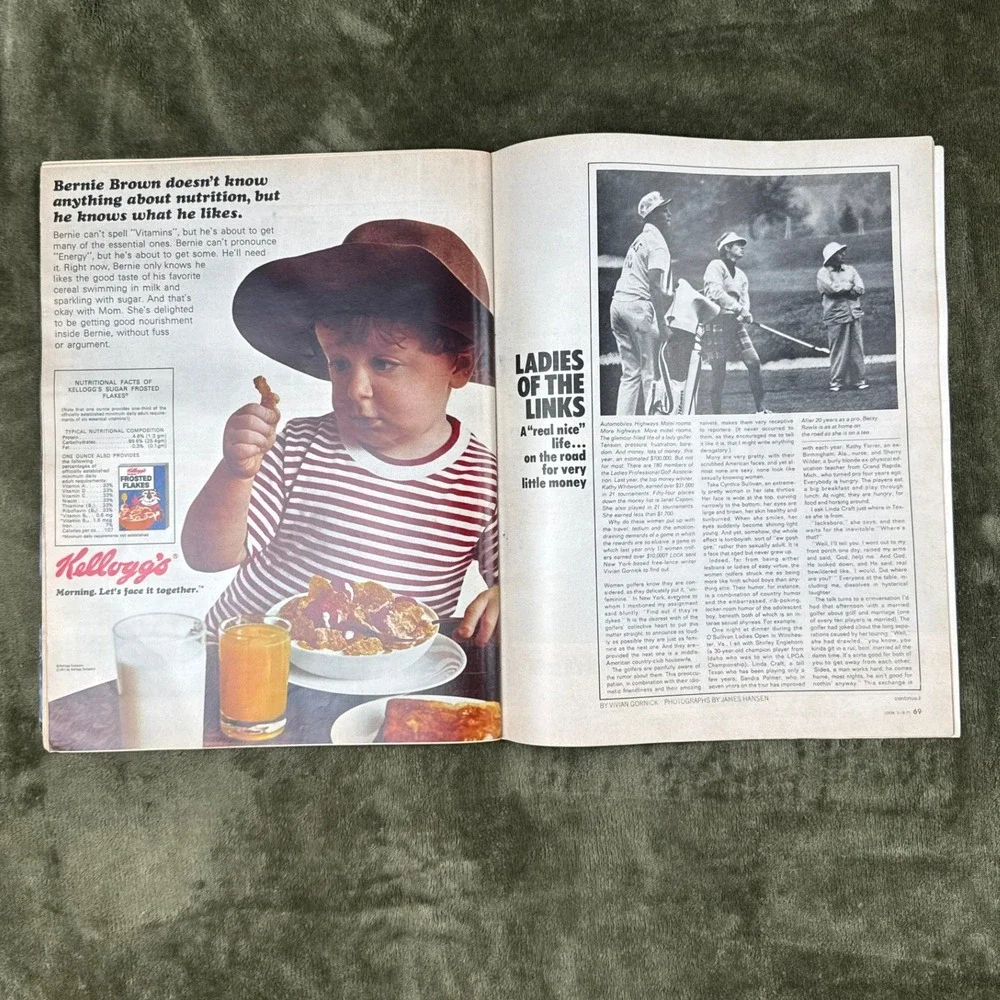 Vintage LOOK Magazine May 18 1971 Test Tube Baby Cover 1970s Advertising History